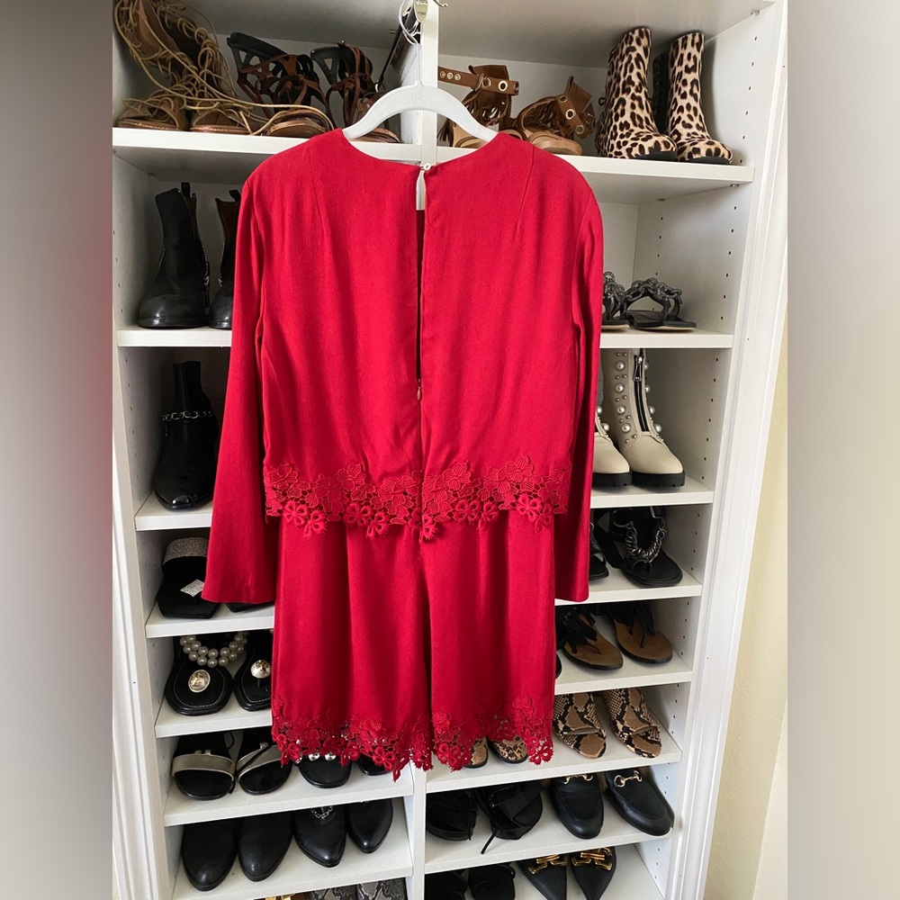 Zara red romper - Picture 4 of 7